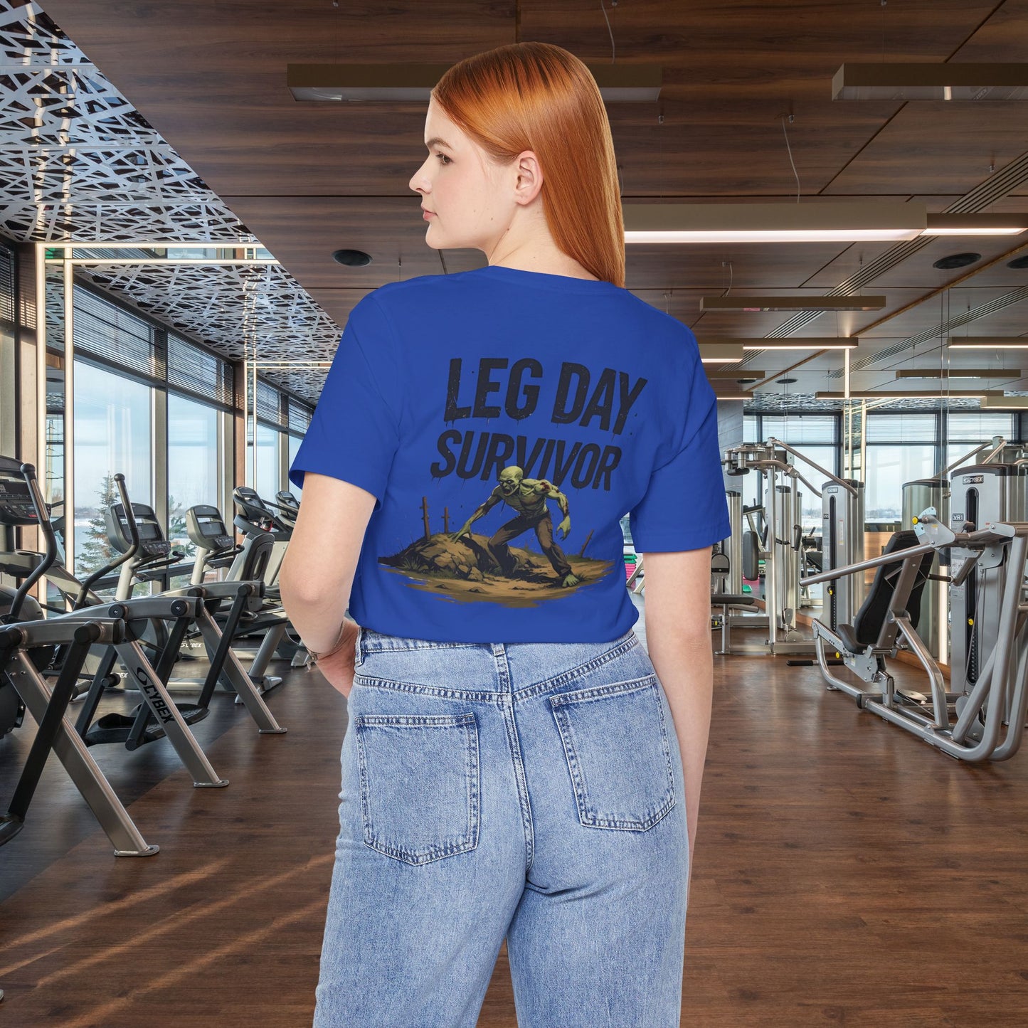 Leg Day Survivor Tee, Fitness Shirt, Workout Apparel, Gym Gift, Unisex Graphic Tee