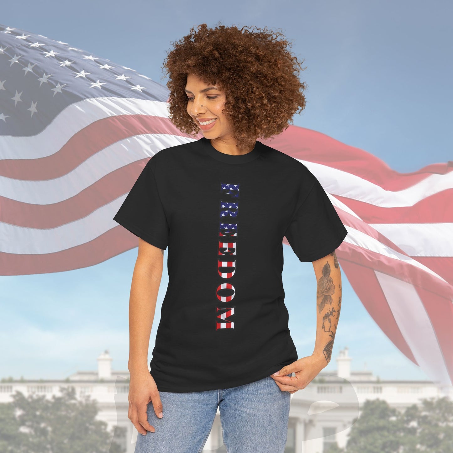 ๐ฅ๐ Unisex ๐ฅ Patriotic ๐ฅ Freedom ๐ฅ Flag Tee ๐ฅIndependence Day T-Shirt ๐ฅ American Flag Shirt ๐ฅ 4th of July Clothing ๐ฅ Patriotic Apparel ๐ฅ