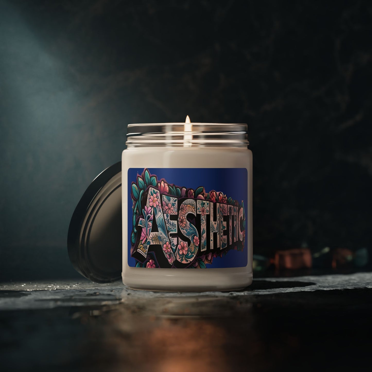 Aesthetic - Floral - 9oz - Soy Candles - Eco- Friendly Non Toxic - 9 Scented - 1 Unscented