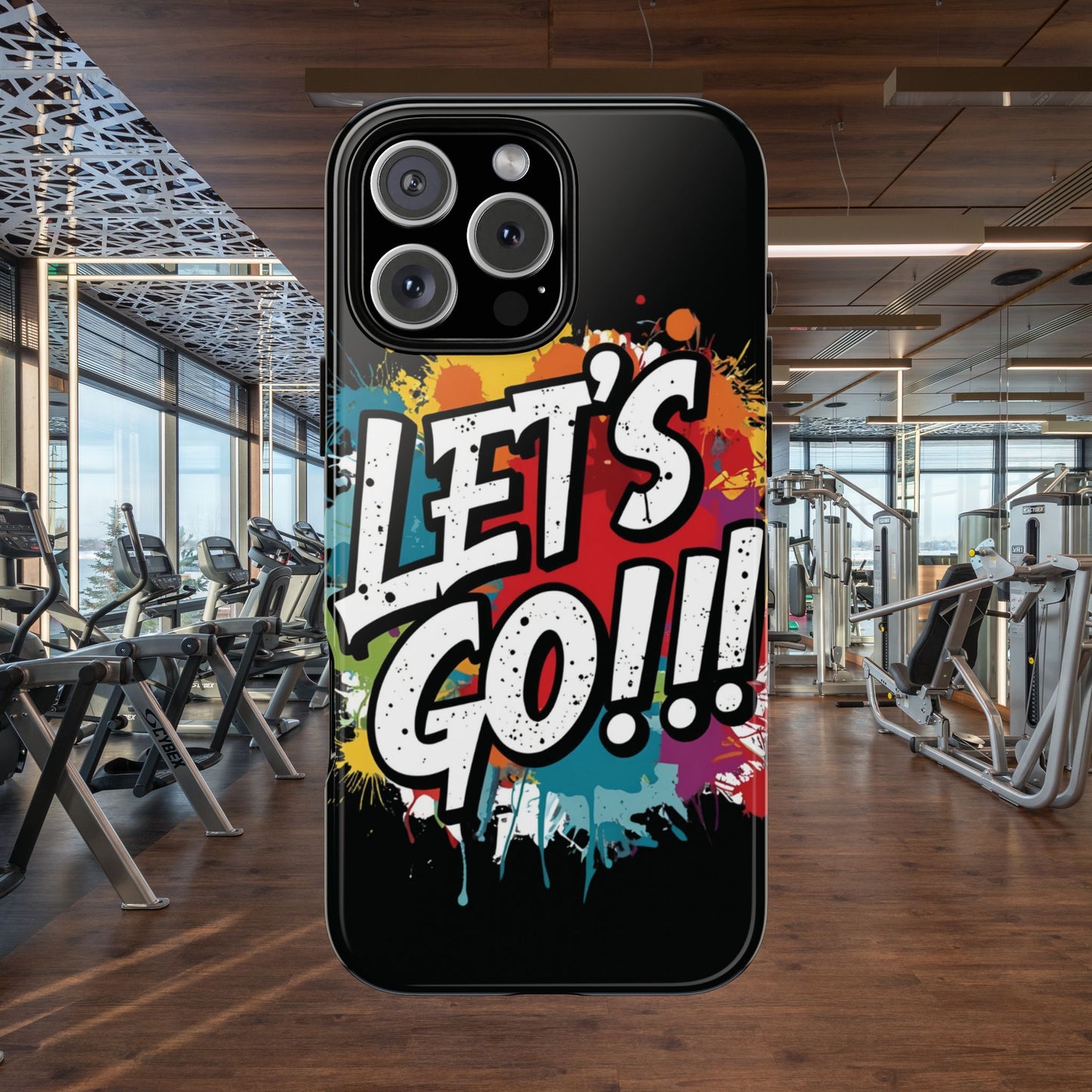 π₯Phone Case π₯ Colorful π₯ Let's Go! π₯ Tough Phone Case π₯ Vibrant Design π₯ iPhones 15 & 16 π₯ Birthday Gift π₯