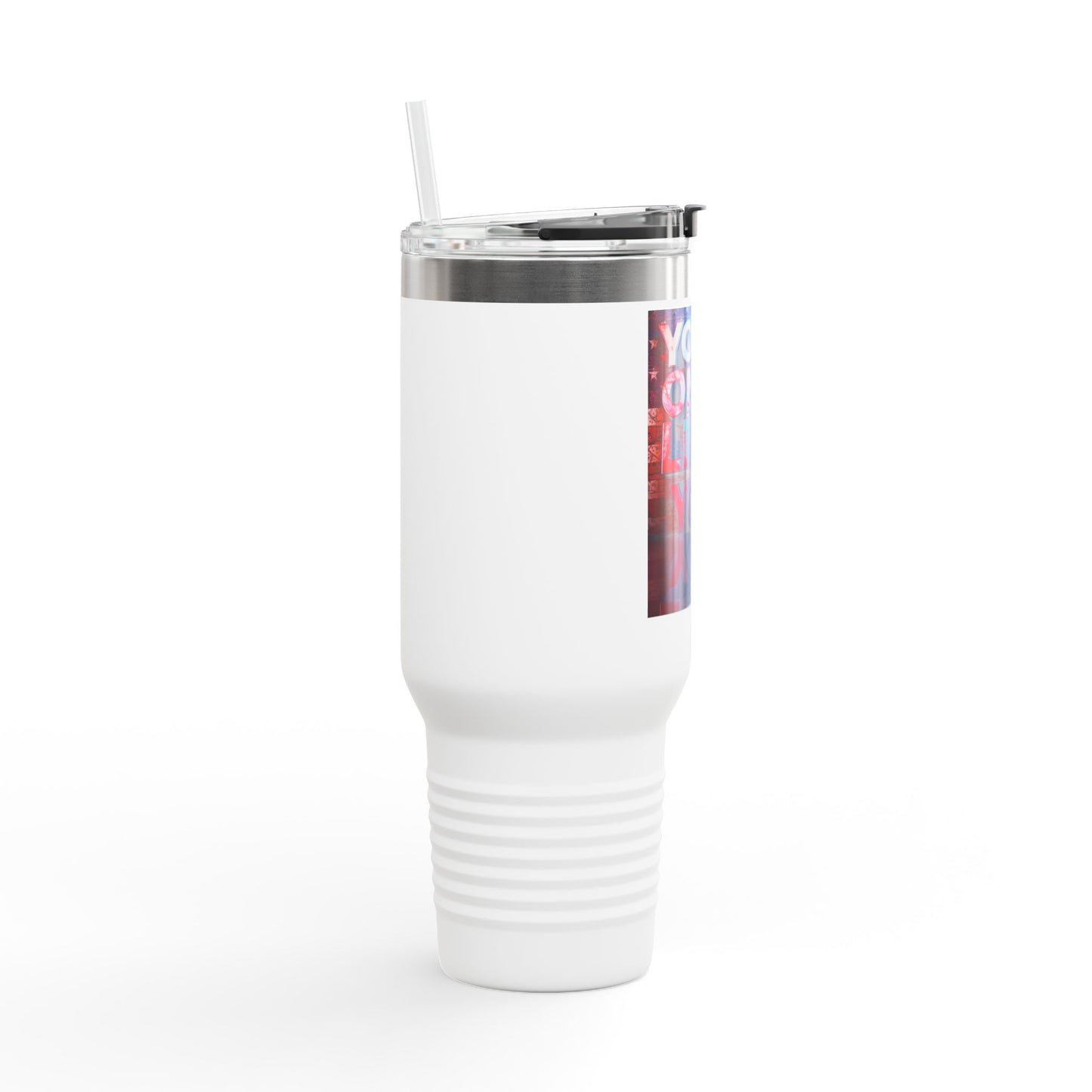 Motivational Your Limit Is Only You! Insulated 40oz Travel Mug