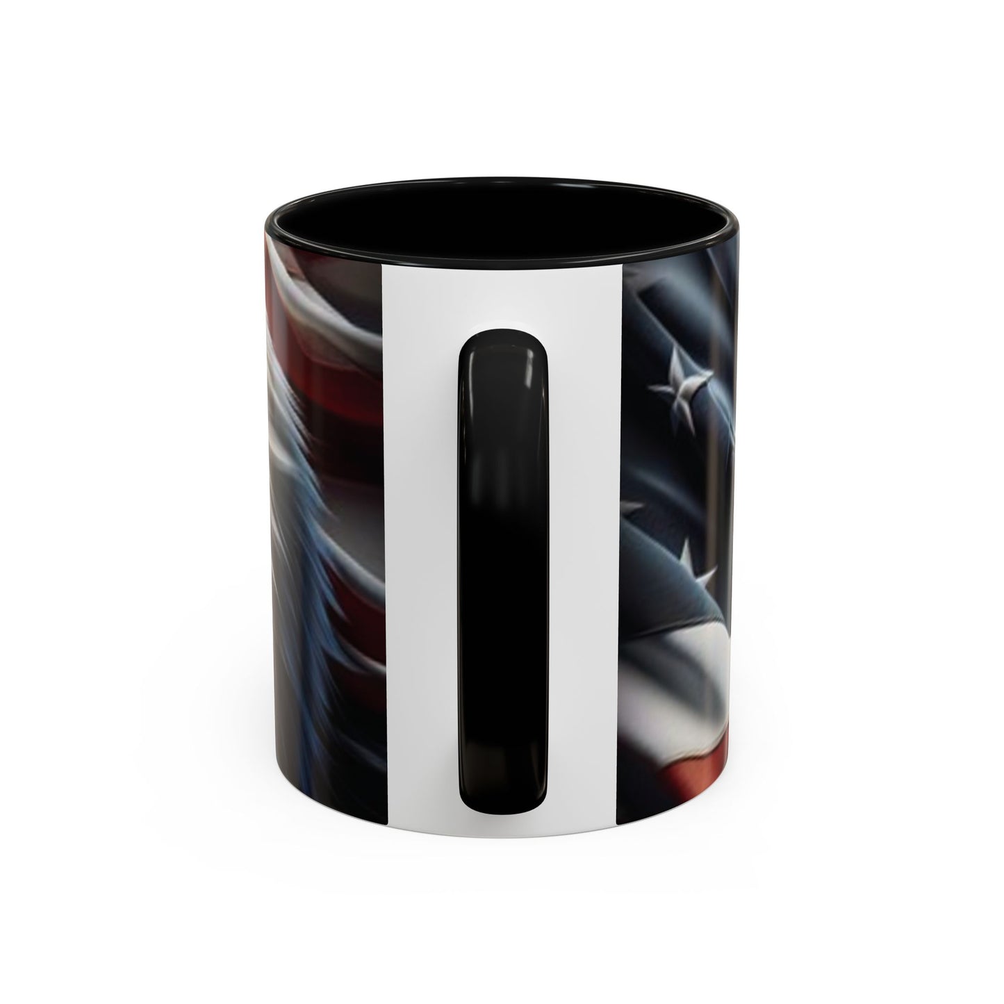 Patriotic Eagle Coffee Mug, 11oz & 15oz, US Flag Mug, Gift for Veterans, Independence Day Decor, Americana Drinkware