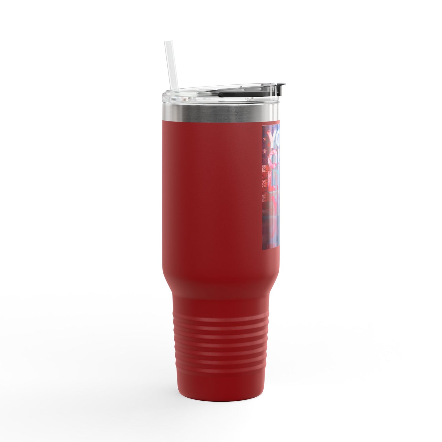 Motivational Your Limit Is Only You! Insulated 40oz Travel Mug