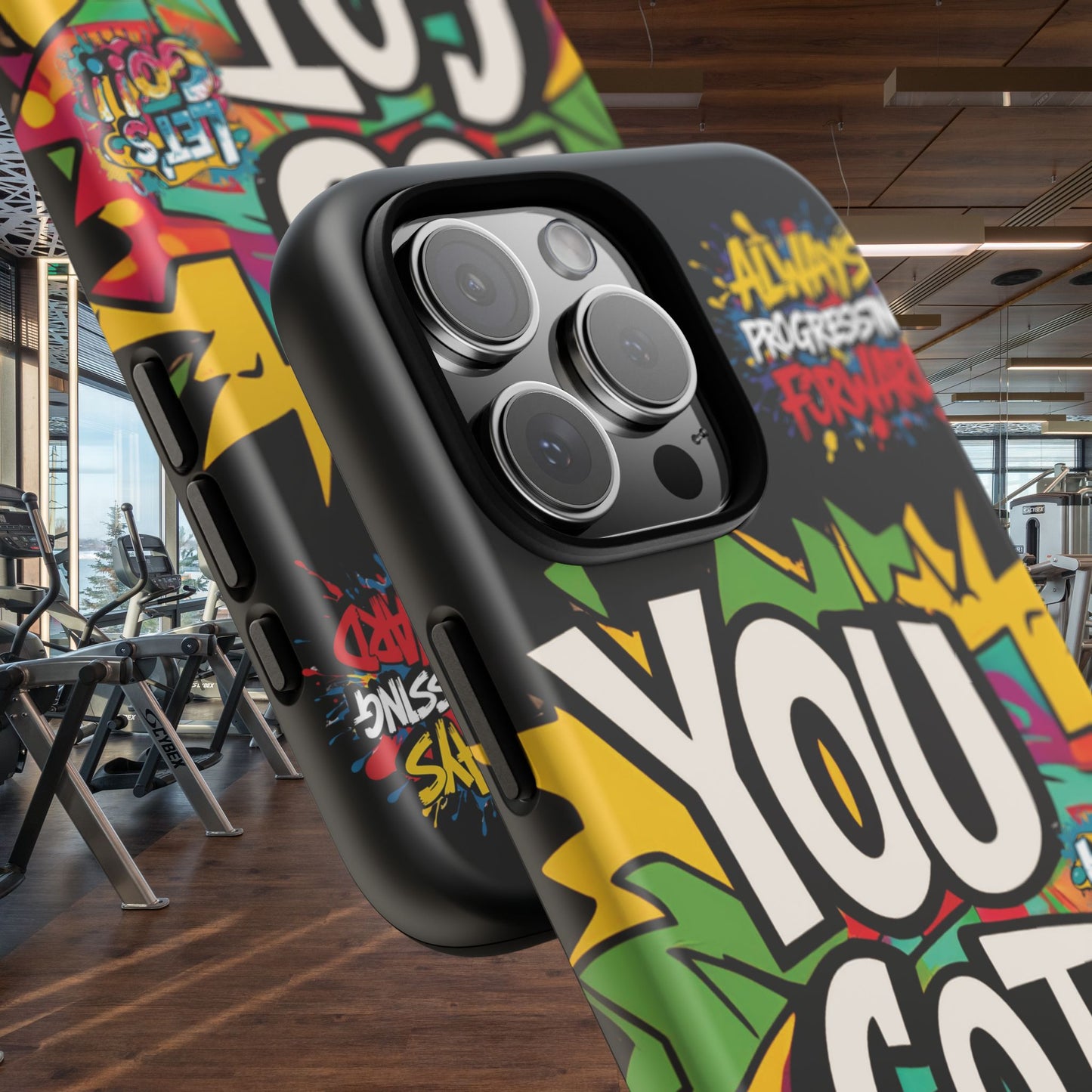 Vibrant Motivational Tough Cell Phone Cases