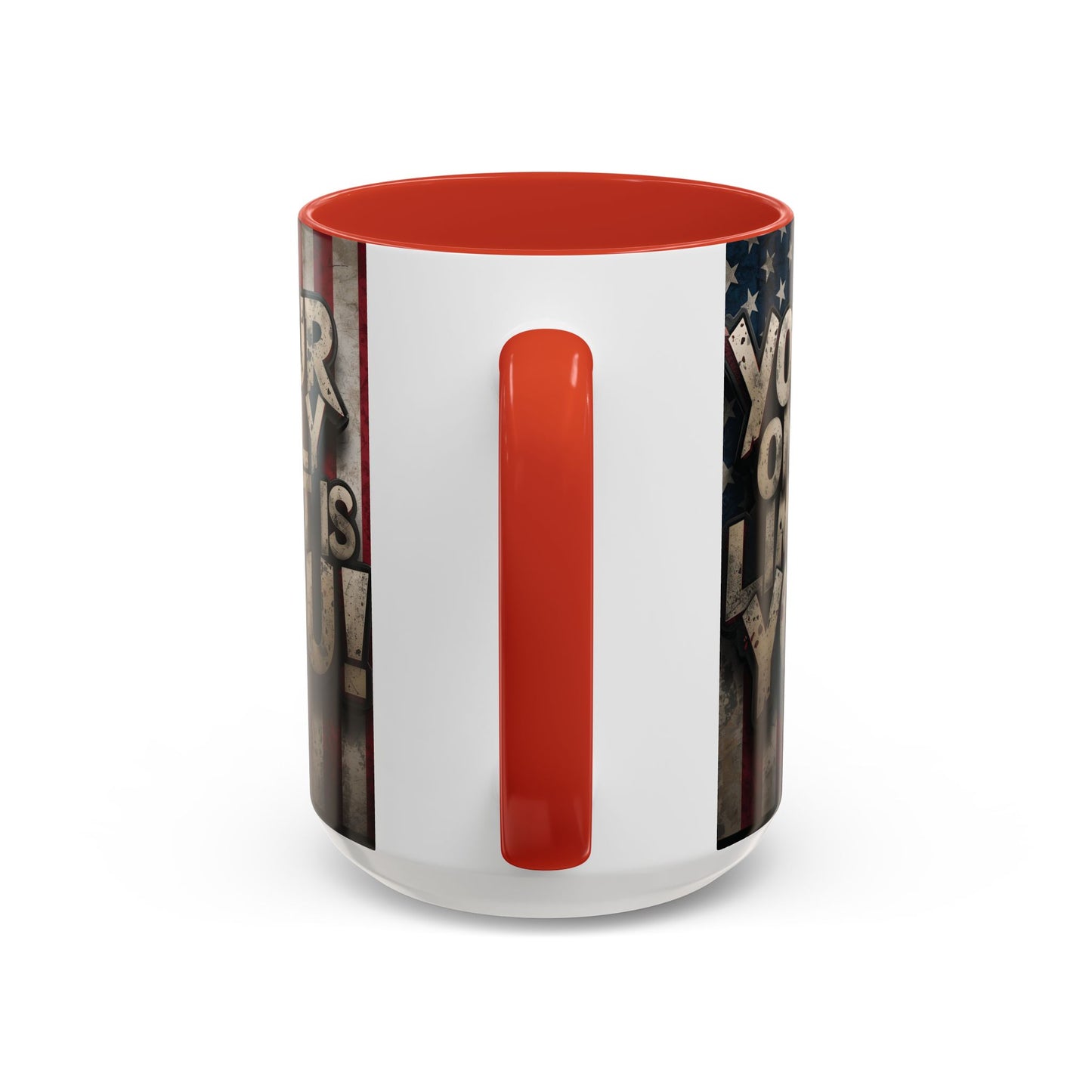 Patriotic Coffee Mug - Motivational Quote - Your Only Limit Is You!, - Perfect Gift for Veterans, Independence Day, Coffee Lovers, Inspirational Decor
