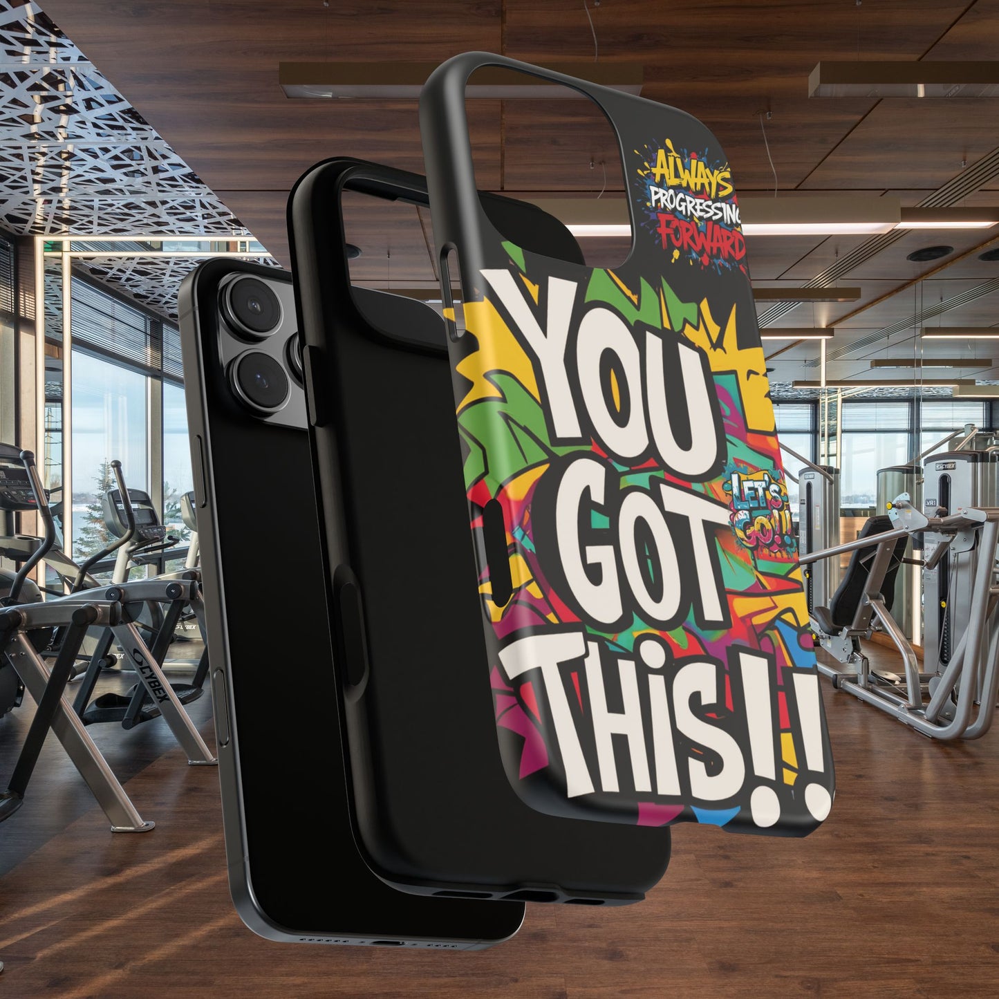 Vibrant Motivational Tough Cell Phone Cases