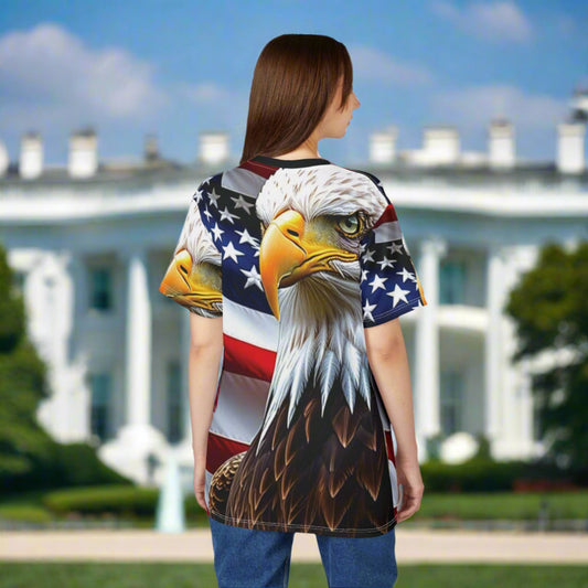 π₯ All Over Print π₯ T-shirt π₯ American Flag π₯ Bald Eagle π₯ Red White & Blue π₯ Unisex π₯ Sizes S-3XLπ₯