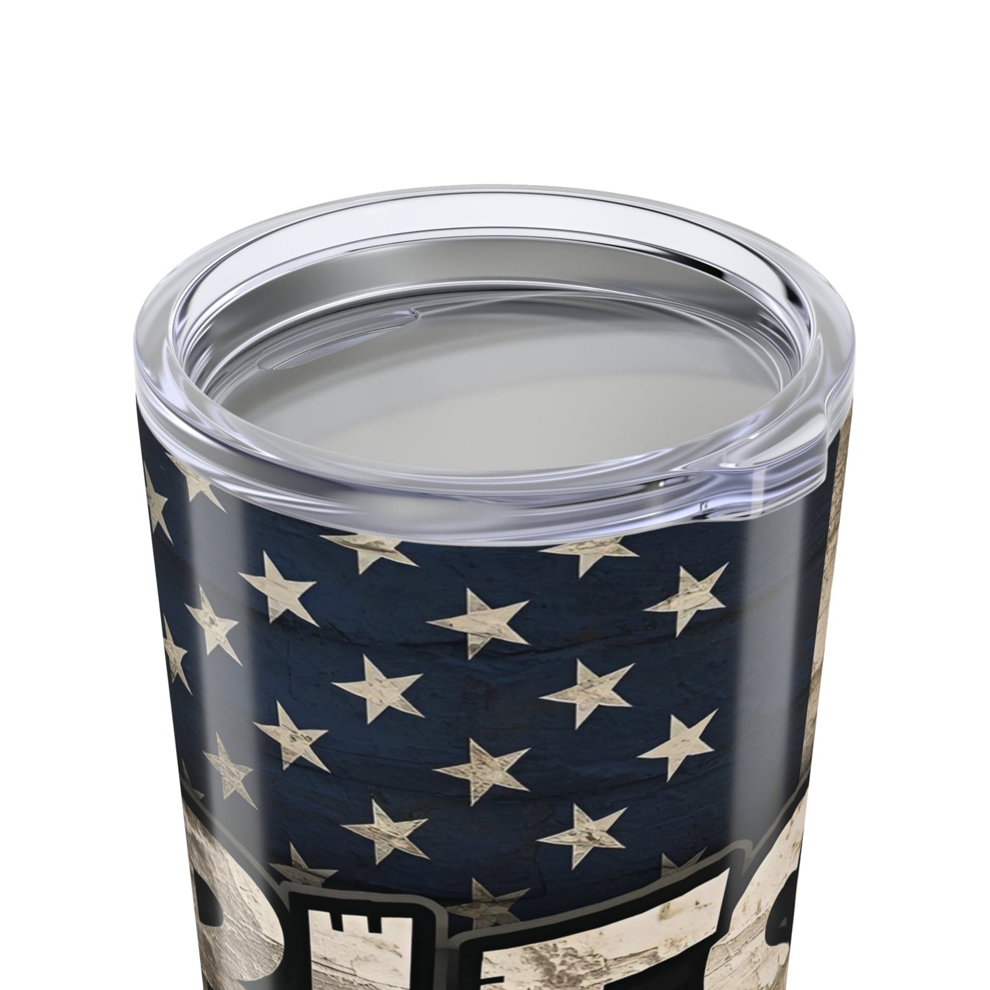 Blessed Patriotic Tumbler 20oz - Freedom Gift, Travel Mug, Outdoor Use, BBQ Accessory, Veterans Day, Memorial Day