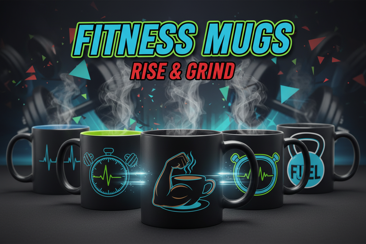 Fitness Mugs Banner