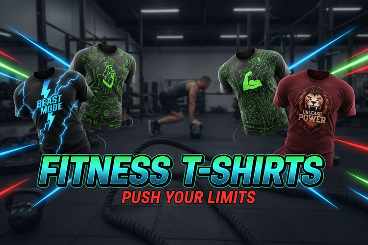 Fitness T-Shirts Banner