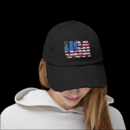 💥 Unisex 💥 USA 💥 Red White and Blue 💥 Distressed Cap 💥 One Size 💥 D Ring Closure 💥 Colors💥 Black 💥 Light Olive 💥 Scotland Blue 💥 Nickel 💥 Stone 💥 True Pink 💥