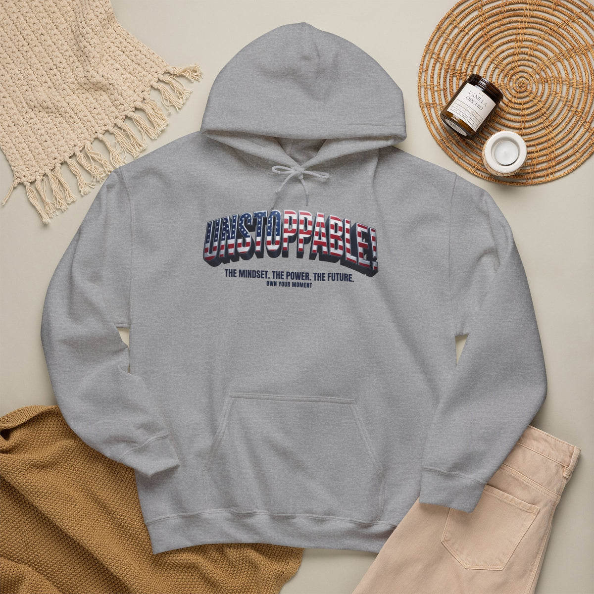 UNSTOPPABLE! Hoodie – Patriotic Unity Sweatshirt