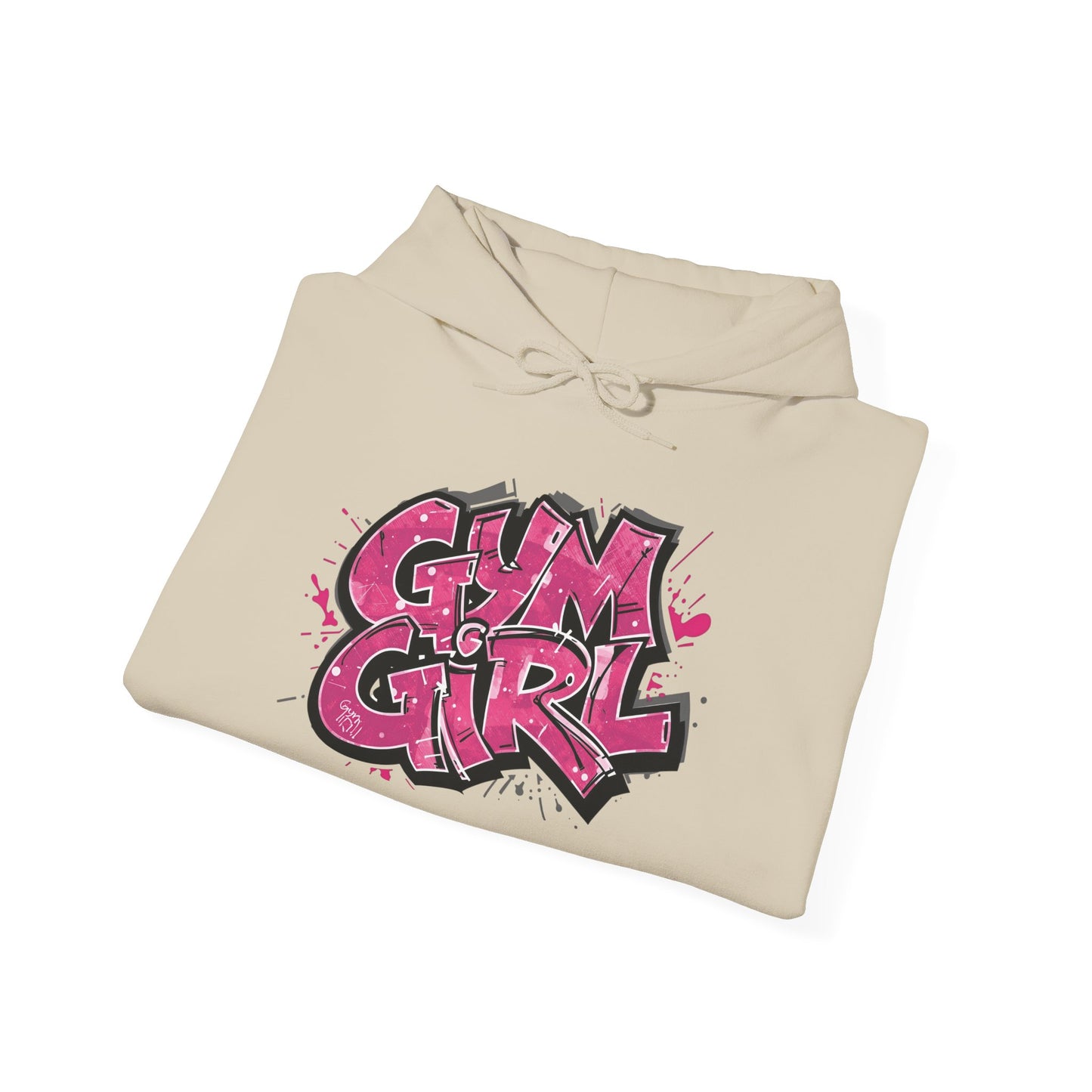 Stylish - Gym Girl Print - Hoodie - S - 5XL - Fitness -