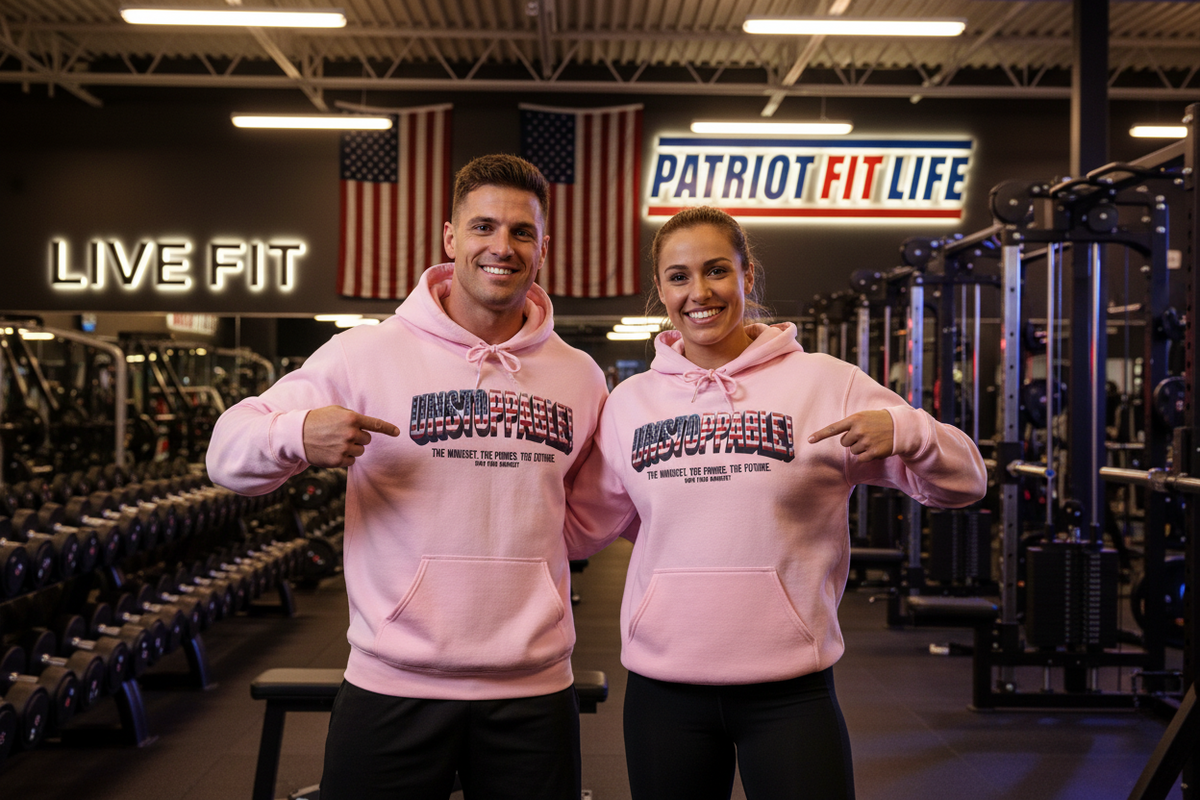 UNSTOPPABLE! Hoodie – Patriotic Unity Sweatshirt