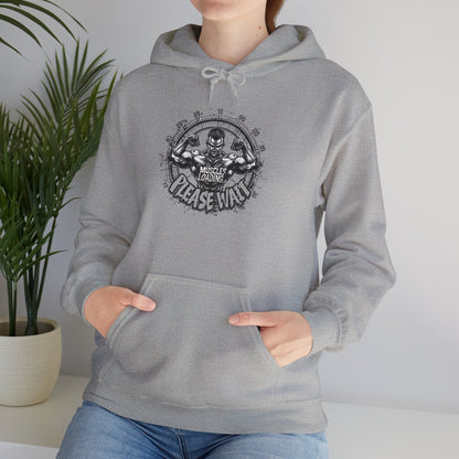 Unisex - Muscles Loading…Please Wait - Heavy Blend™ Hooded Sweatshirt - Motivational Fitness Hoodie - Workout Sweatshirt - Gym Apparel - Inspirational Gift - Holiday Gift