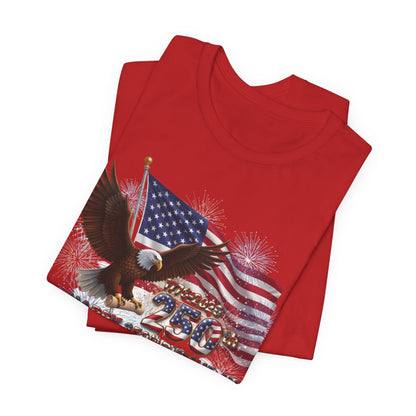 American Eagle Flag T-Shirt | Home of the Brave 250th Anniversary Tee