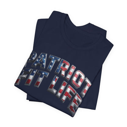 Patriot Fit Life T-Shirt — American Flag Fitness Tee
