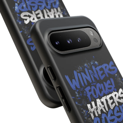 Tough Phone Cases - Winners Focus Hater's Gossip Design