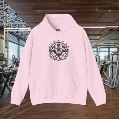 Unisex - Muscles Loading…Please Wait - Heavy Blend™ Hooded Sweatshirt - Motivational Fitness Hoodie - Workout Sweatshirt - Gym Apparel - Inspirational Gift - Holiday Gift