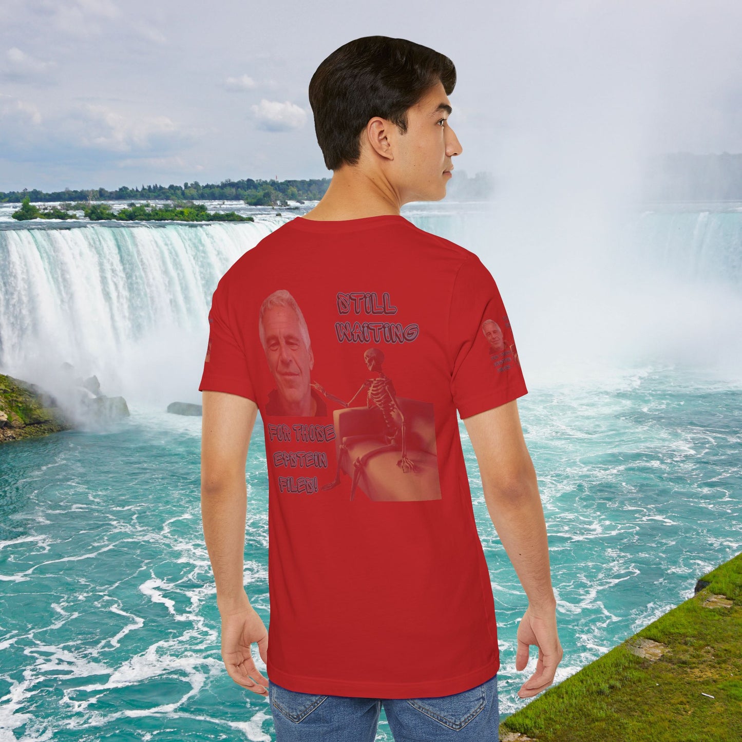 💥 Epstein T-Shirt  💥  Still  Waiting  For  Those  Epstein  Files!  💥  Sizes   XS - 5XL  💥 8  Different  Colors To  Choose  From  💥