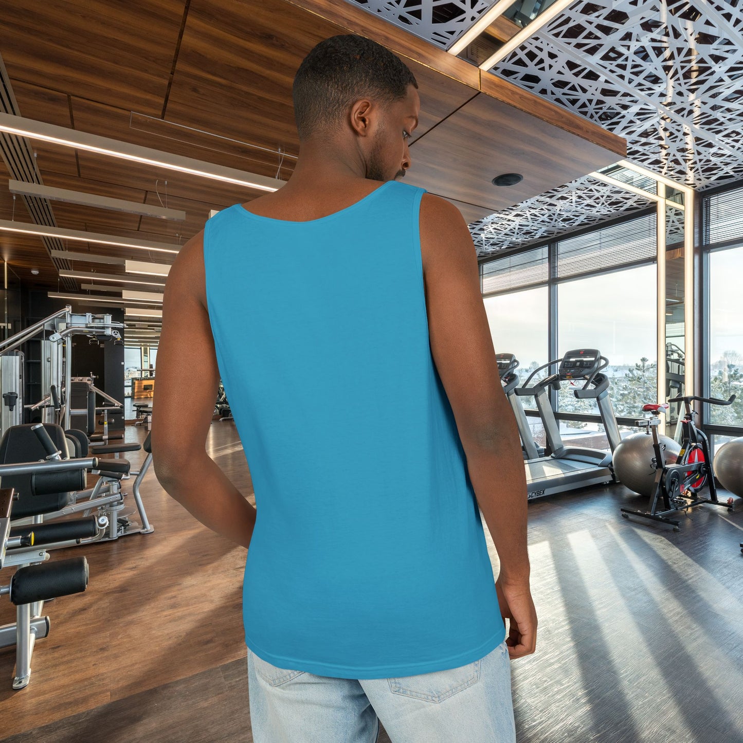 Dear Abs I Will Find You! - Garment-Dyed Tank Top - Funny Gym Tank - Unisex Fitness Apparel - XS-3XL