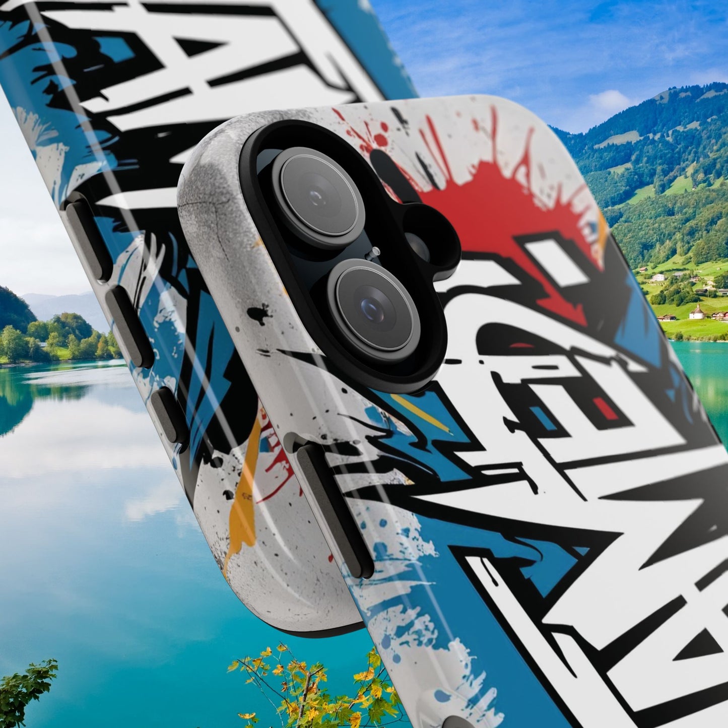 Eye-Catching - Vibrant - Tough - Phone  Case - With  An - Untamed  Print  Design - Stylish - Smartphone  Case