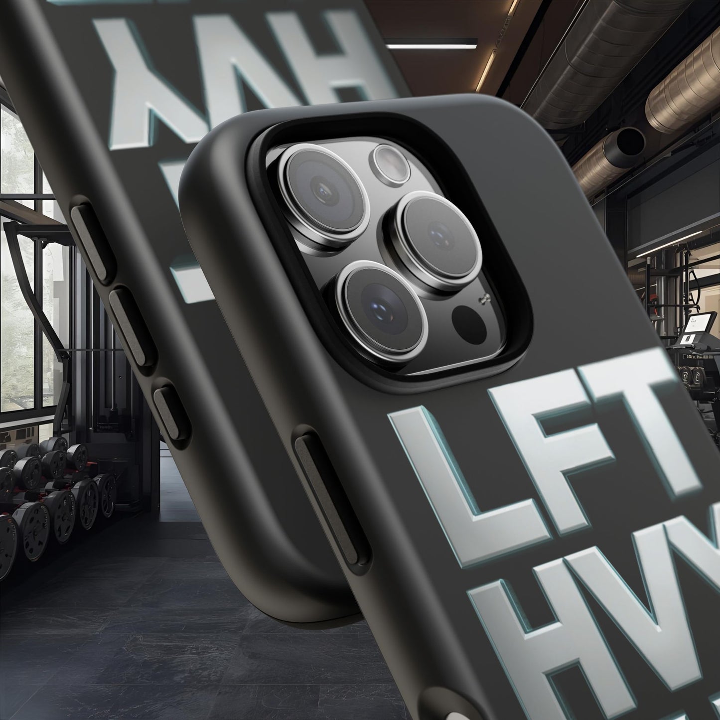 Phone Case — 'LFT HVY SHT' Bold Gym Fitness Protection Case
