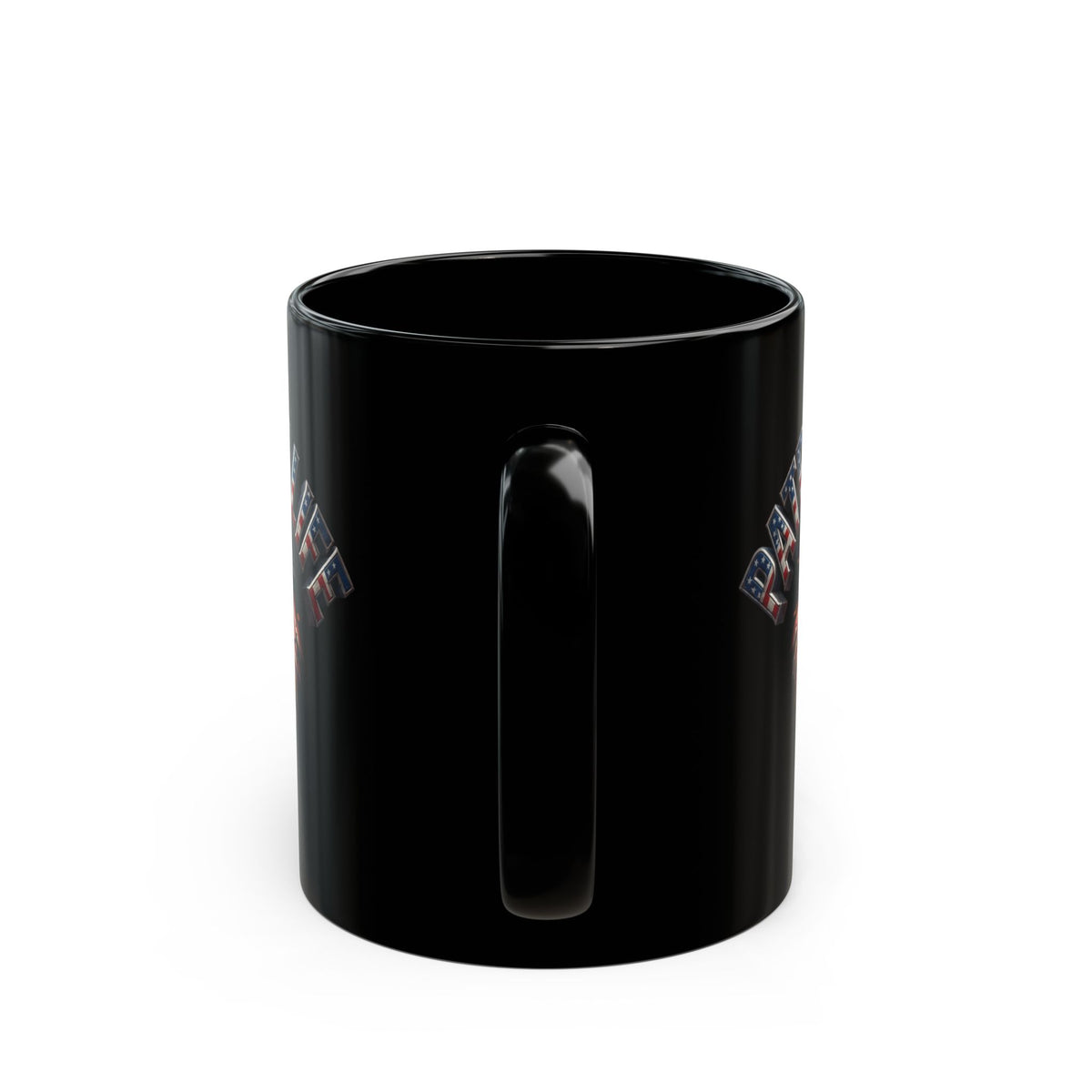 Patriot Fit Life Halloween Coffee Mug - Skull Crossed Flags & Pumpkins | Warrior Edition | 11oz & 15oz