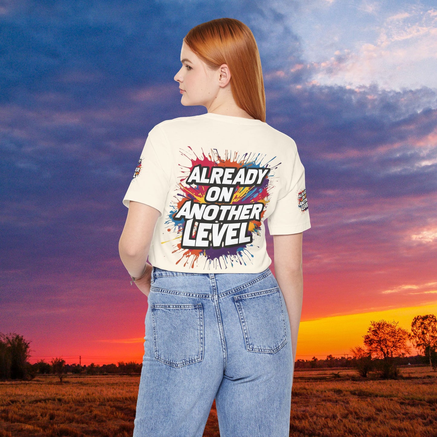 💥 Colorful  💥 Motivation  Tee 💥  'Already on Another Level'  💥 8  Different  Colors  💥 Sizes  XS - 5XL 💥