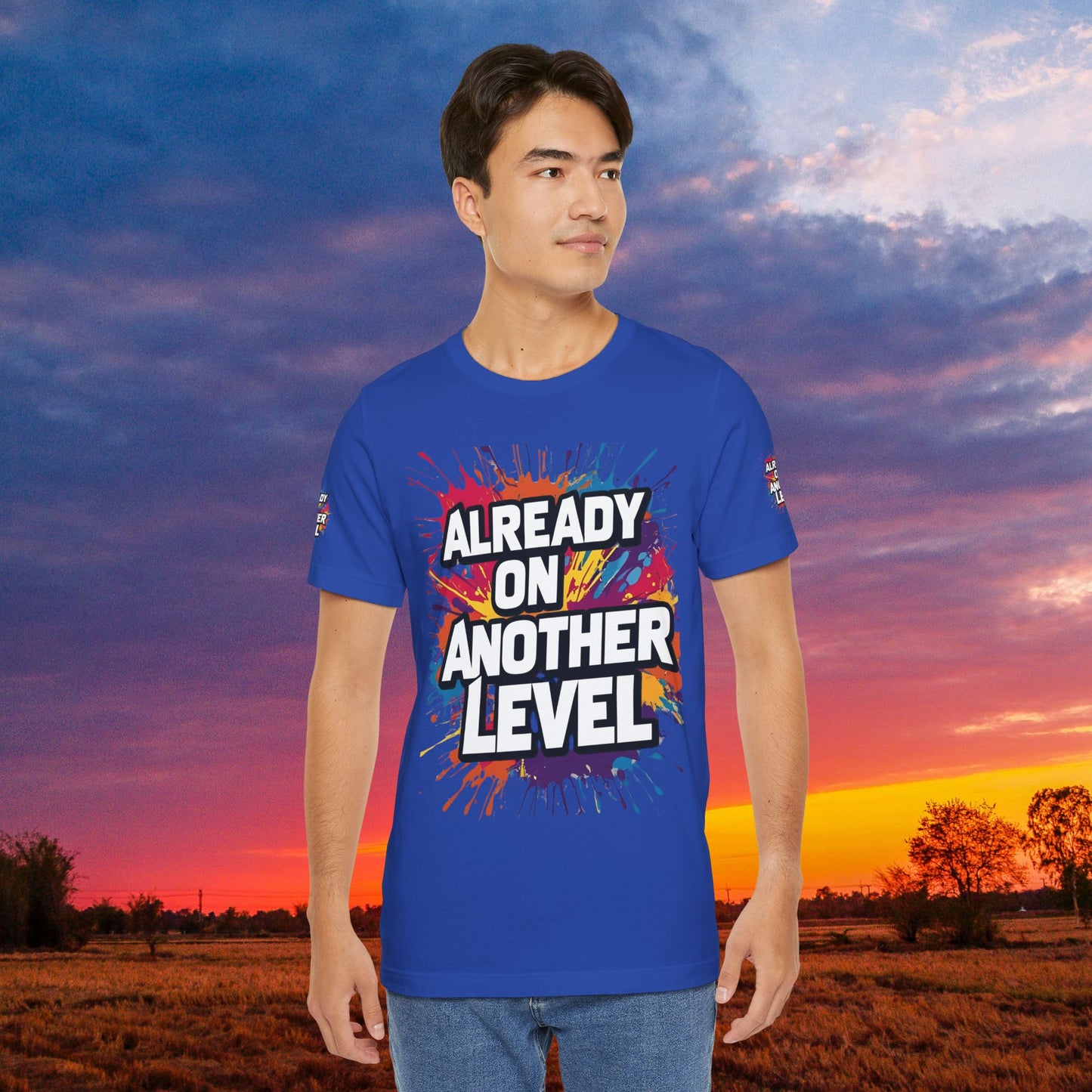 💥 Colorful  💥 Motivation  Tee 💥  'Already on Another Level'  💥 8  Different  Colors  💥 Sizes  XS - 5XL 💥