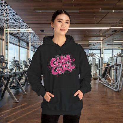 Stylish - Gym Girl Print - Hoodie - S - 5XL - Fitness -