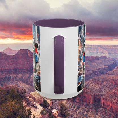 Progress Not Perfection! Graffiti Style Mug - Vibrant Design - 11oz/15oz - 8 Colors