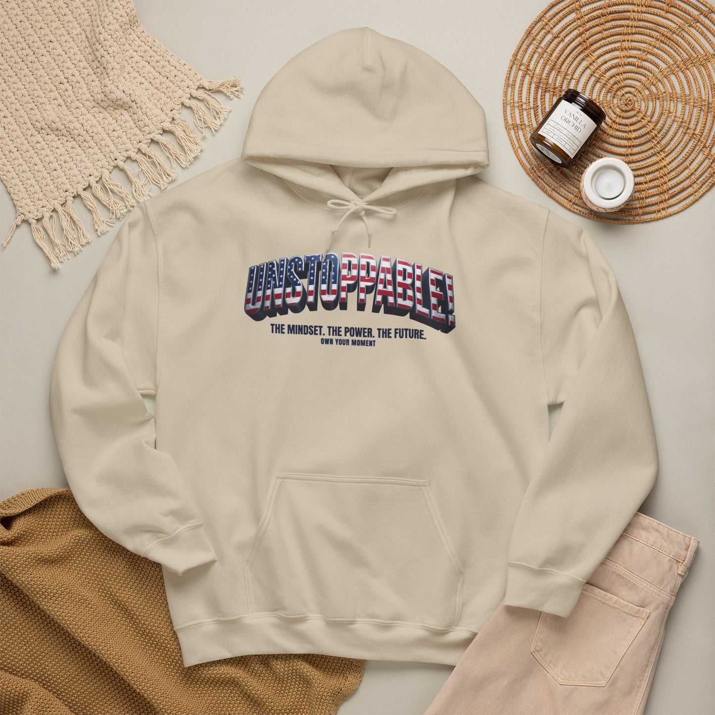 UNSTOPPABLE! Hoodie – Patriotic Unity Sweatshirt