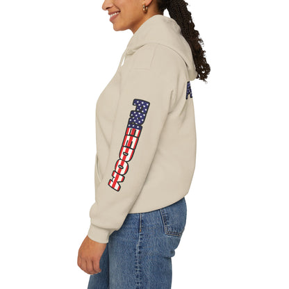 Patriotic Freedom Hoodie - Unisex American Flag Sweatshirt - Red White and Blue - Comfortable Pullover for Celebrations -  Perfect for Independence Day -  Gift [...]