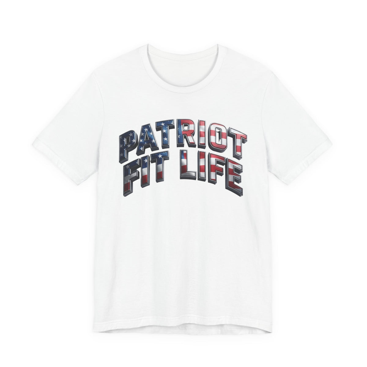 Patriot Fit Life T-Shirt — American Flag Fitness Tee