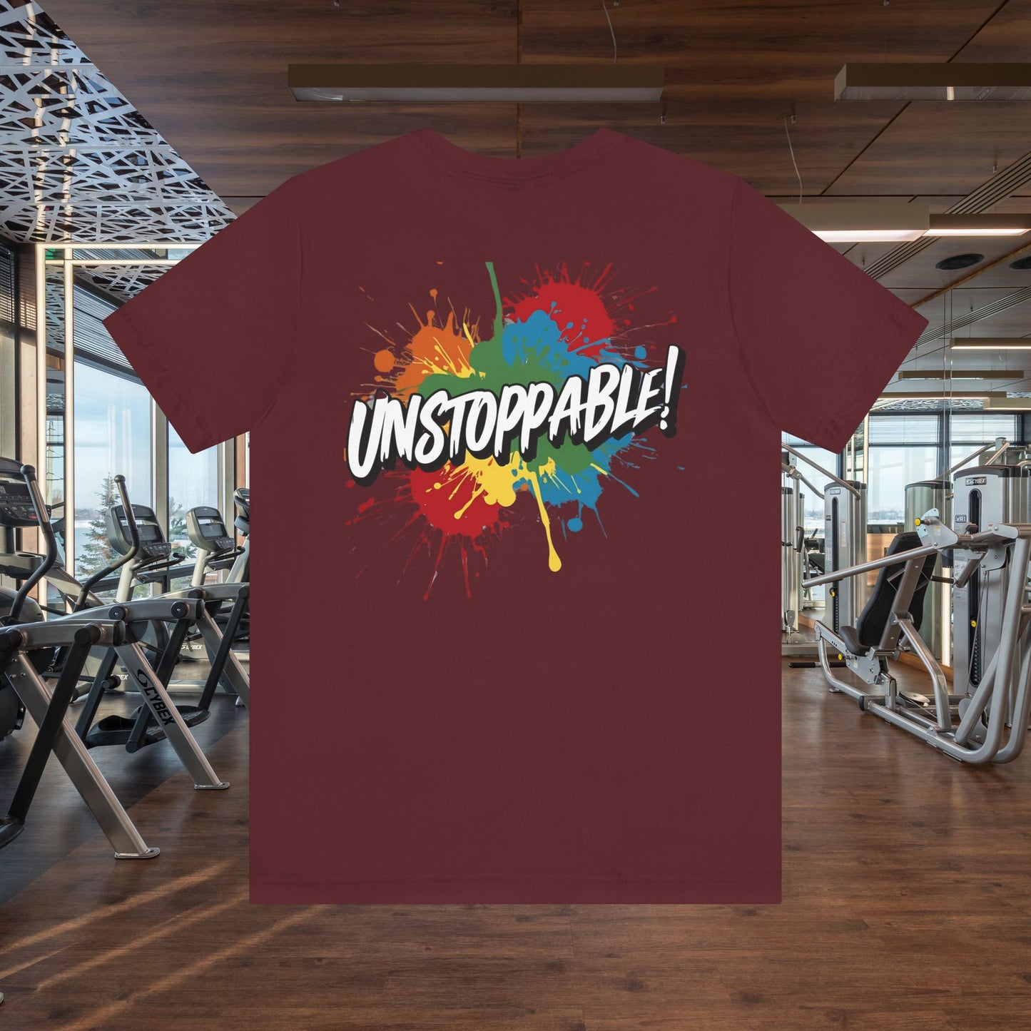 Unstoppable Design Tee - Vintage  Retro  Unisex  Tee - Classic  T-Shirt - Graphic Tee - Casual  Shirt - Short  Sleeve  Shirt