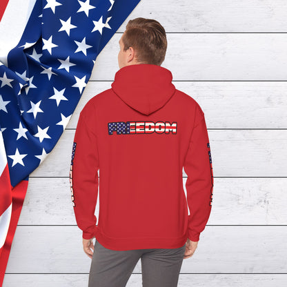 Patriotic Freedom Hoodie - Unisex American Flag Sweatshirt - Red White and Blue - Comfortable Pullover for Celebrations -  Perfect for Independence Day -  Gift [...]