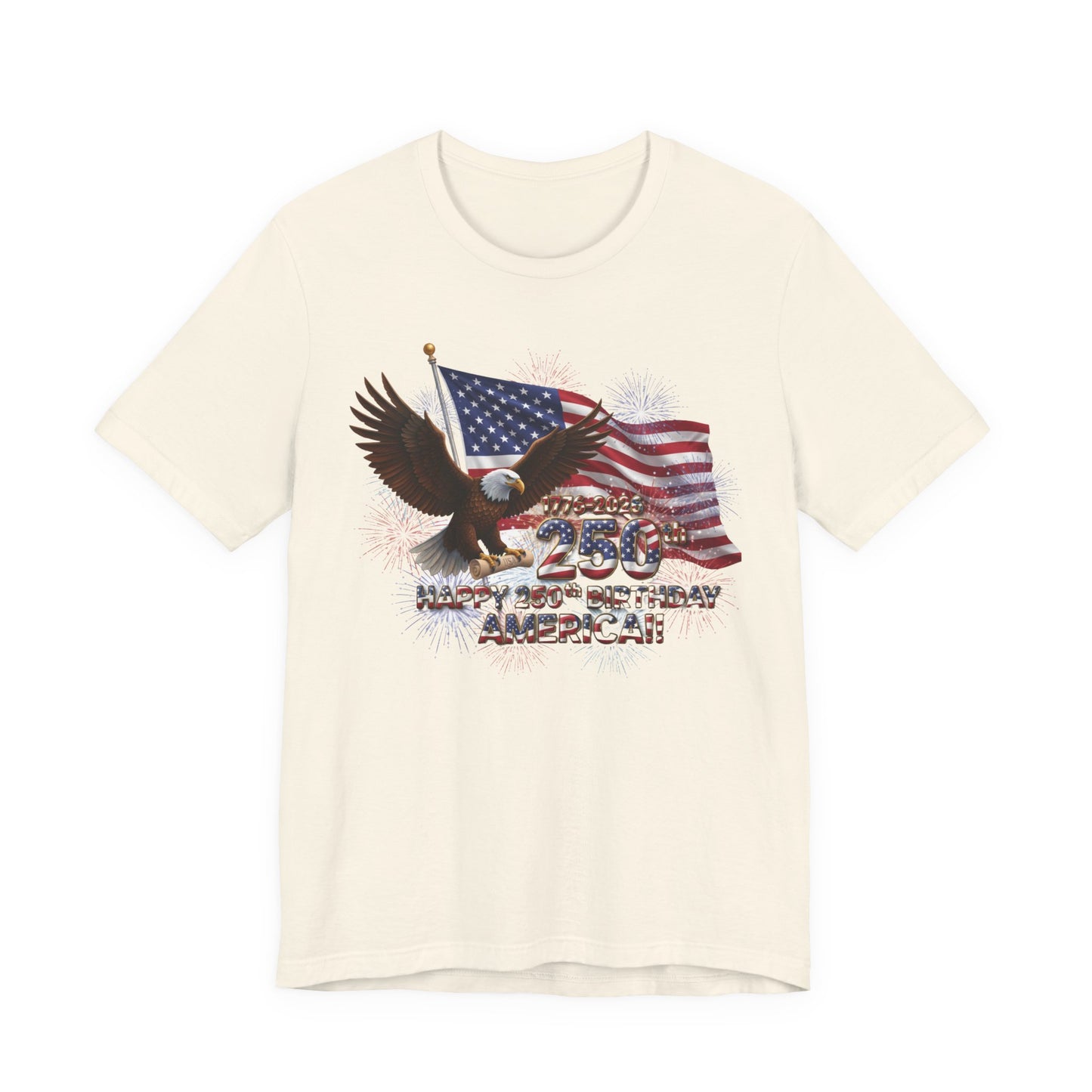 American Eagle Flag T-Shirt | Home of the Brave 250th Anniversary Tee