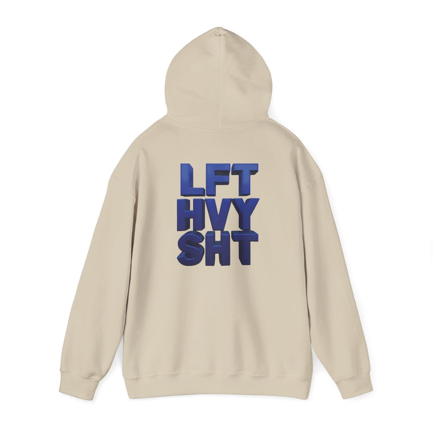 Lift Heavy Shit - LFT HVY SHT - Gym Hoodie - Bold Fitness Pullover - Unisex S-5XL