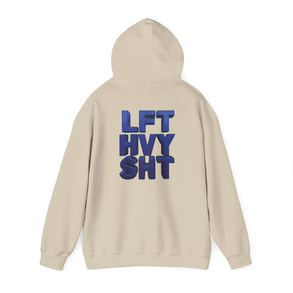 Lift Heavy Shit - LFT HVY SHT - Gym Hoodie - Bold Fitness Pullover - Unisex S-5XL