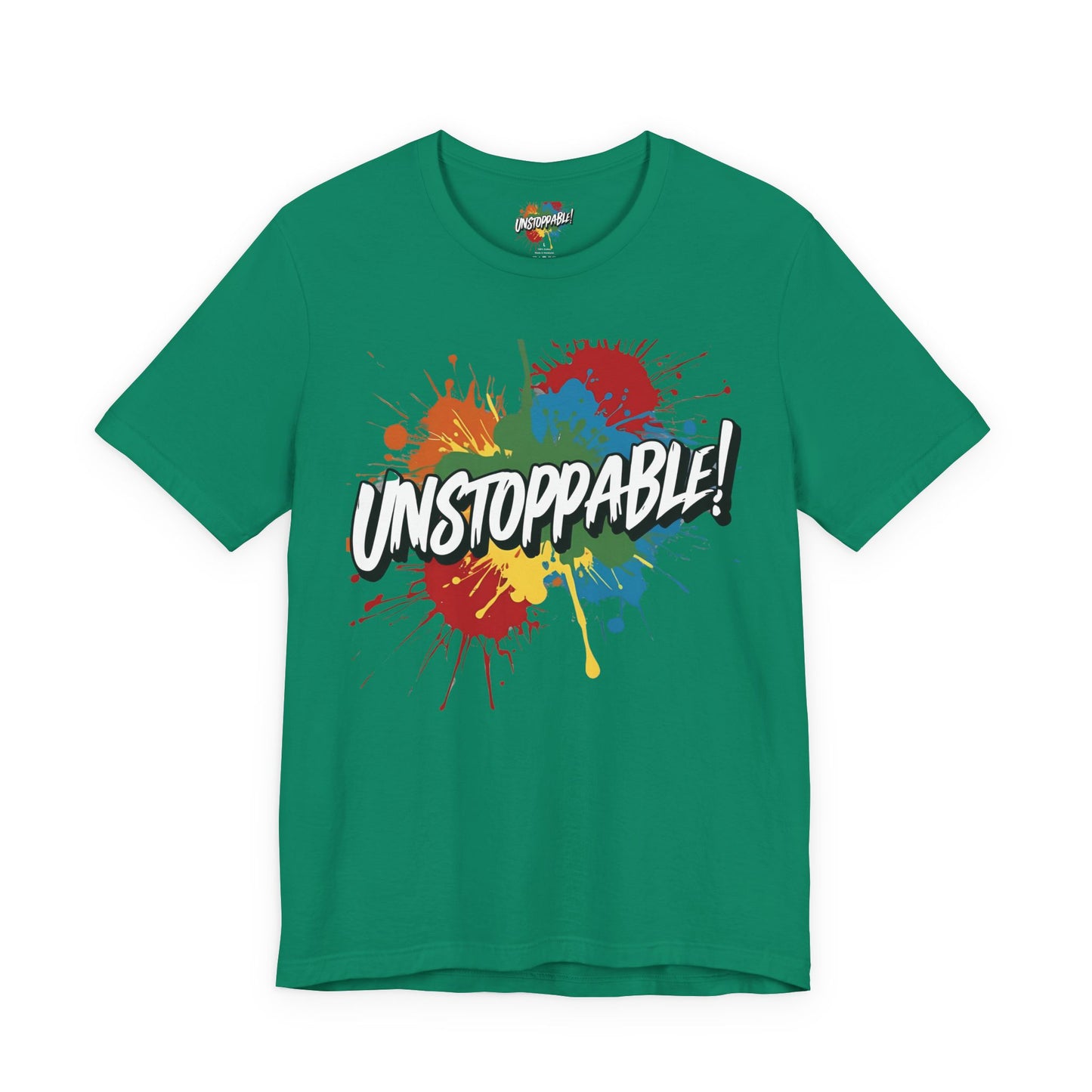 Unstoppable Design Tee - Vintage  Retro  Unisex  Tee - Classic  T-Shirt - Graphic Tee - Casual  Shirt - Short  Sleeve  Shirt