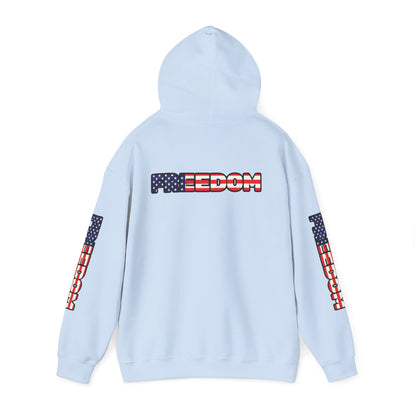 Patriotic Freedom Hoodie - Unisex American Flag Sweatshirt - Red White and Blue - Comfortable Pullover for Celebrations -  Perfect for Independence Day -  Gift [...]