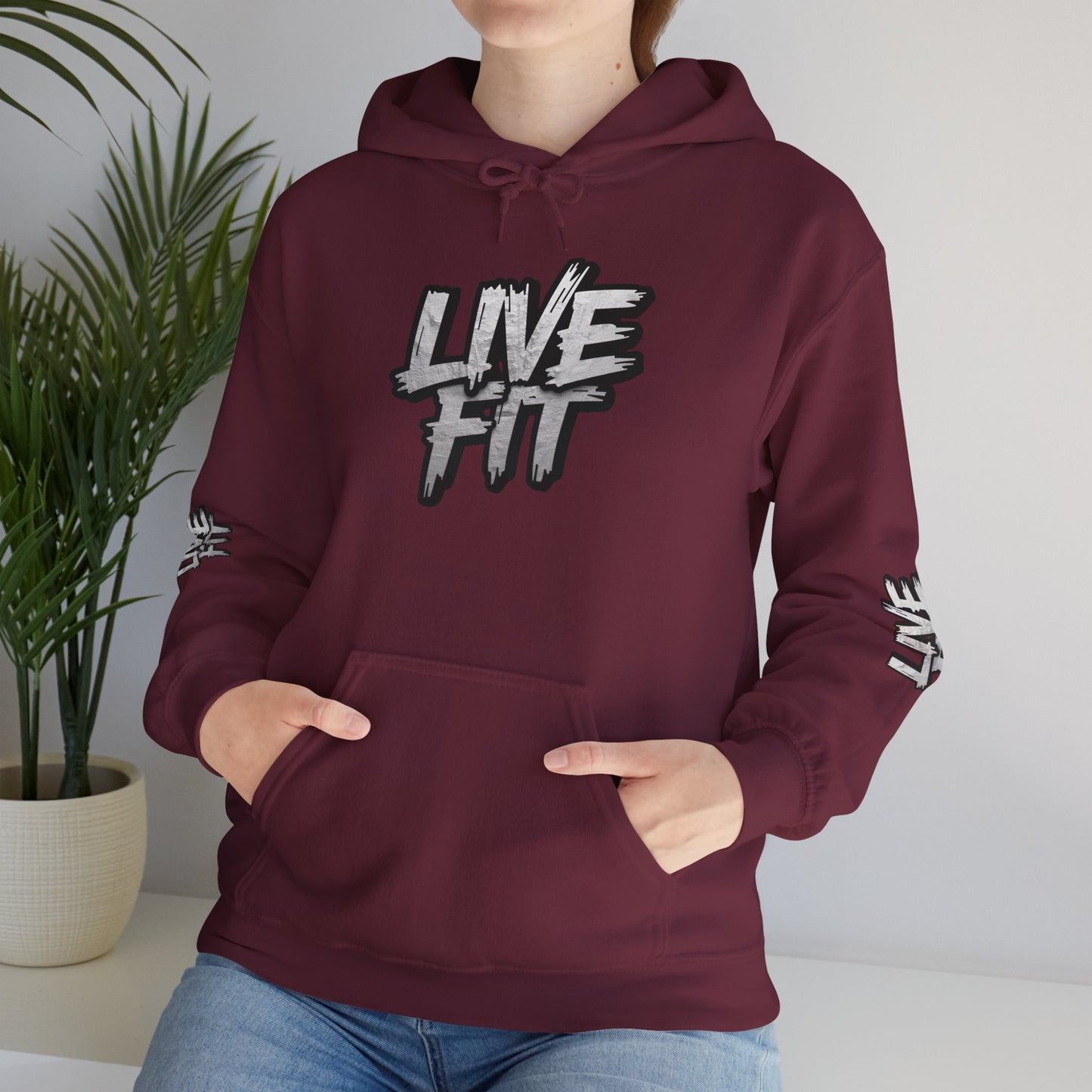 LIVE FIT Hoodie S-5XL - Unisex Heavy Blend™ Hooded Sweatshirt for Fitness Enthusiasts - Workout Apparel -  Gym Wear -  Casual Style - Gift for [...]