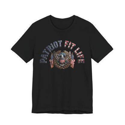Patriot Fit Life Tee - American Eagle Flag Graphic T-Shirt