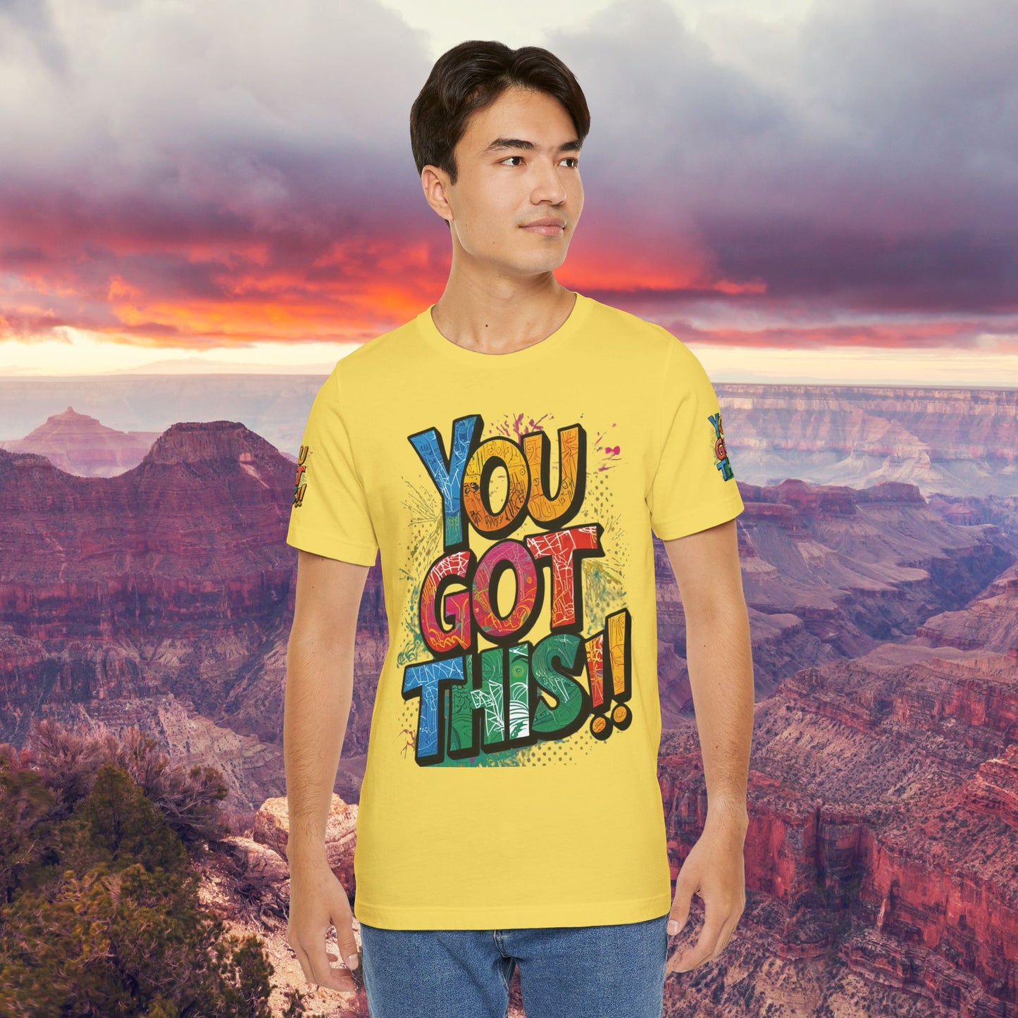 💥 Inspirational  💥  Uplifting  💥 Unisex  Jersey  T-Shirt  💥  You  Got  This!   💥 Motivational  💥 T-Shirts  for  Fitness 💥 &  Everyday  Wear 💥  Sizes   XS - 4XL 💥 Birthday  Gift 💥 17  Different  Colors  to  Choose  From  💥