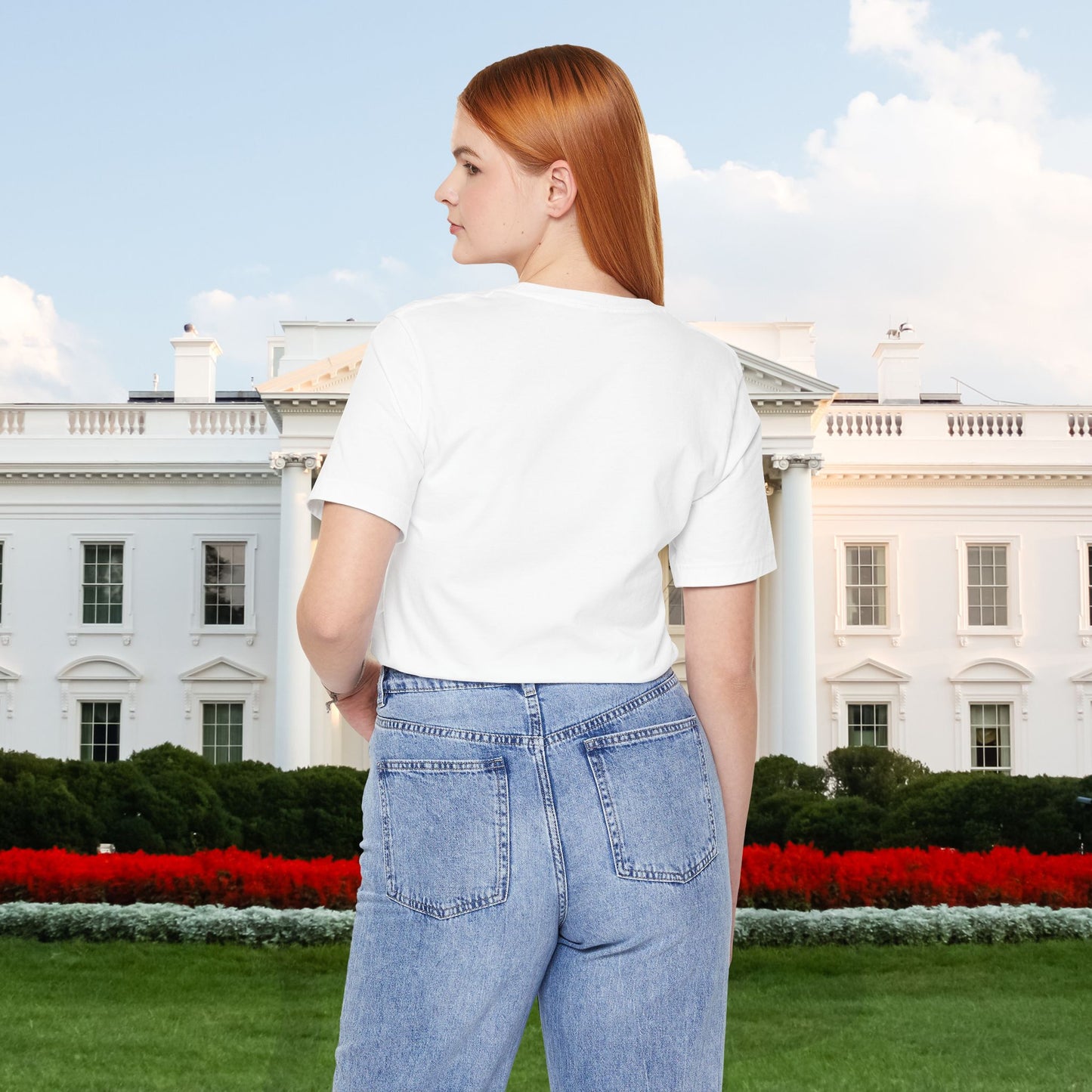 USA - Red White Blue - American Flag - Classic Unisex Tee - Holiday Gift - Patriotic Pride