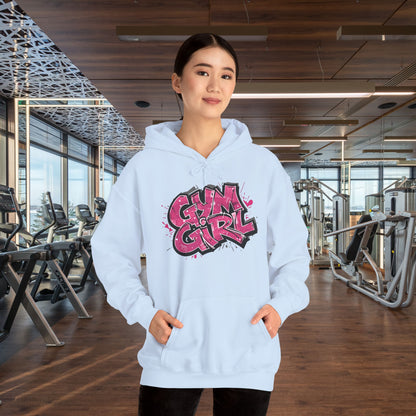 Stylish - Gym Girl Print - Hoodie - S - 5XL - Fitness -