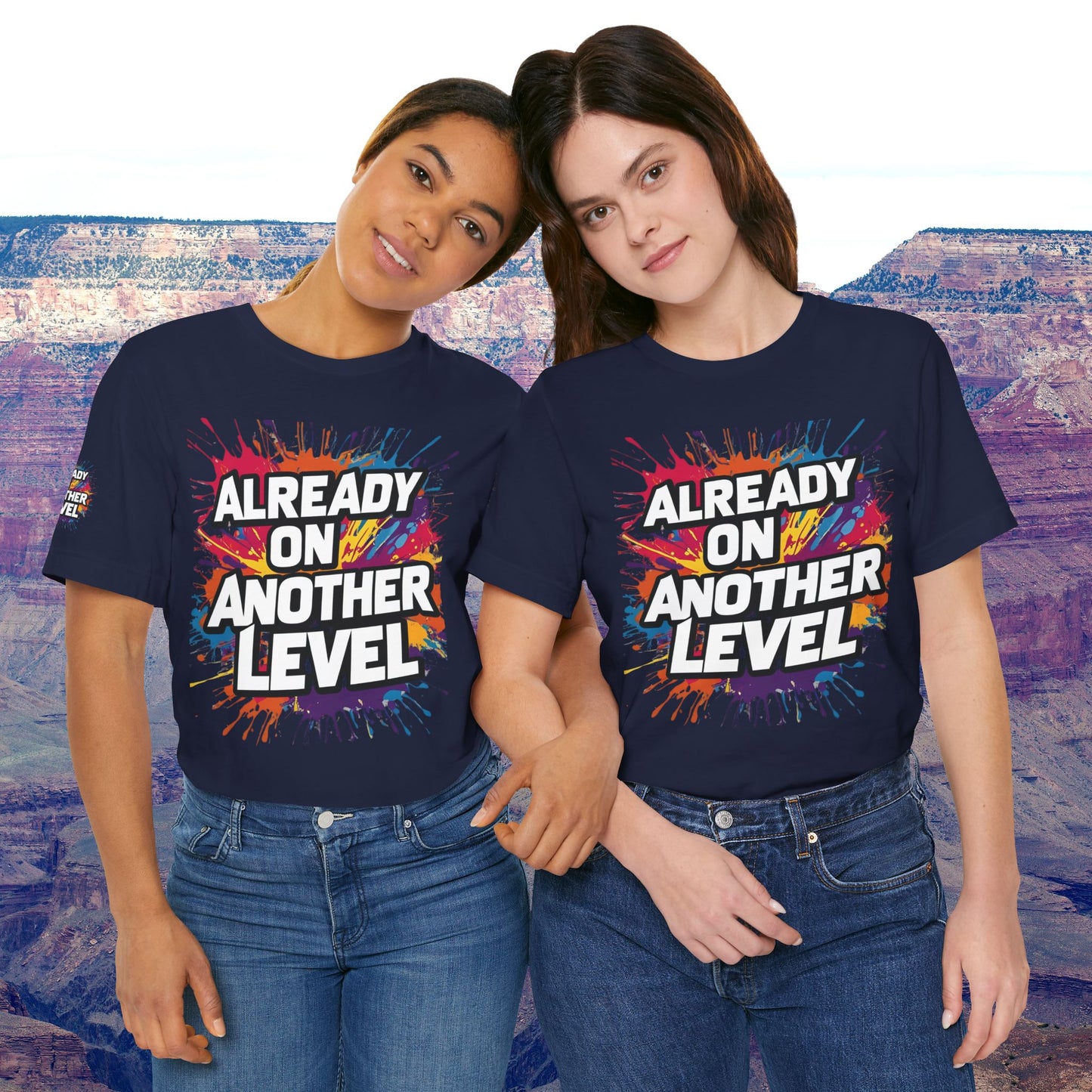 💥 Colorful  💥 Motivation  Tee 💥  'Already on Another Level'  💥 8  Different  Colors  💥 Sizes  XS - 5XL 💥