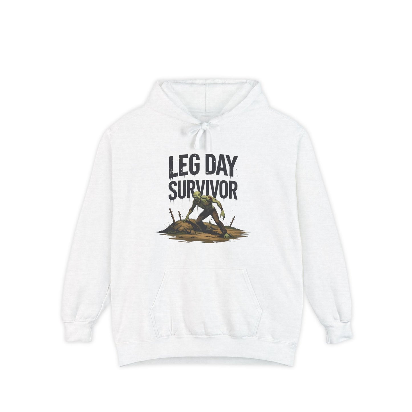 Leg Day Survivor Hoodie, Unisex Fitness Apparel, Gym Lover Gift, Workout Hoodie, Funny T-Shirt Alternative