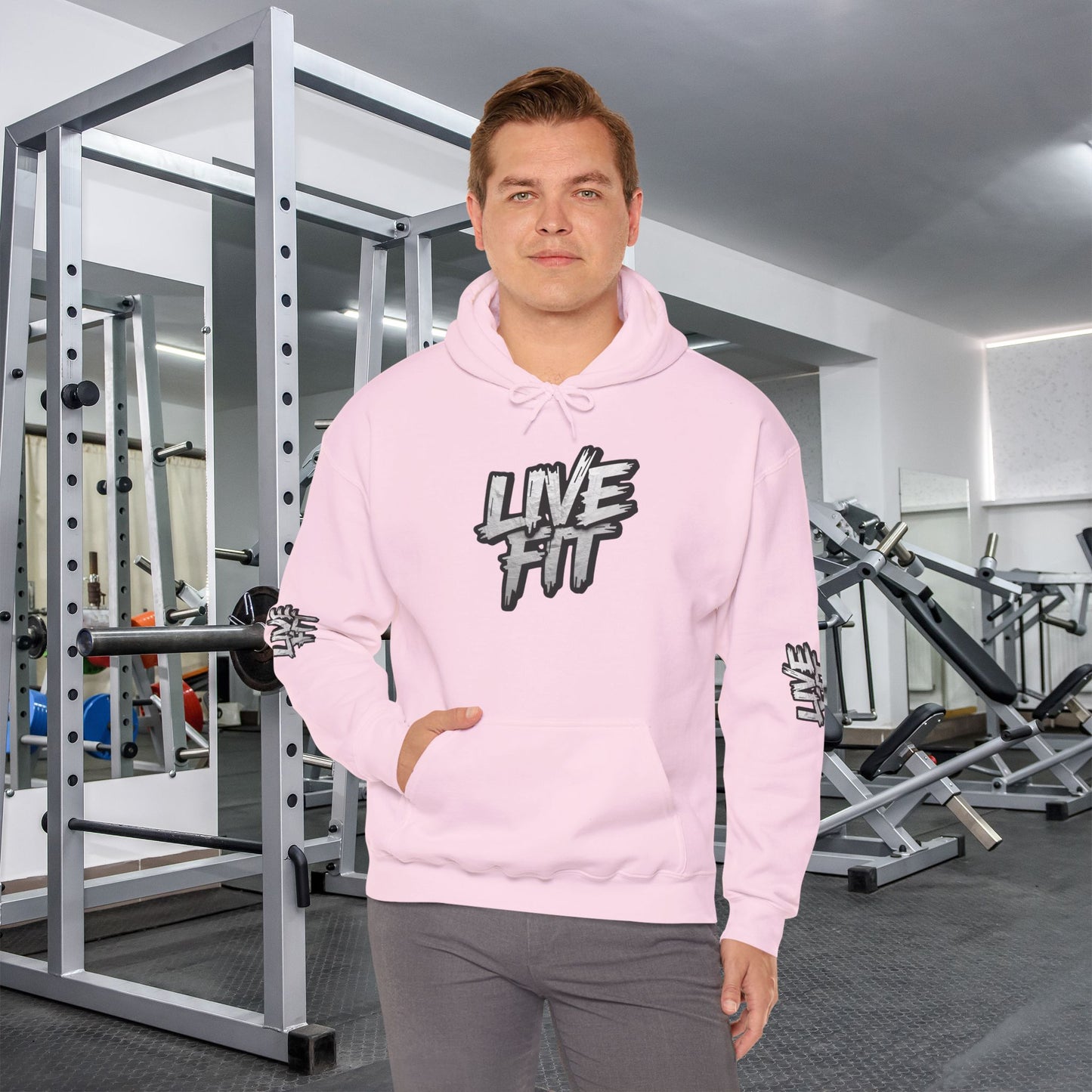 LIVE FIT Hoodie S-5XL - Unisex Heavy Blend™ Hooded Sweatshirt for Fitness Enthusiasts - Workout Apparel -  Gym Wear -  Casual Style - Gift for [...]